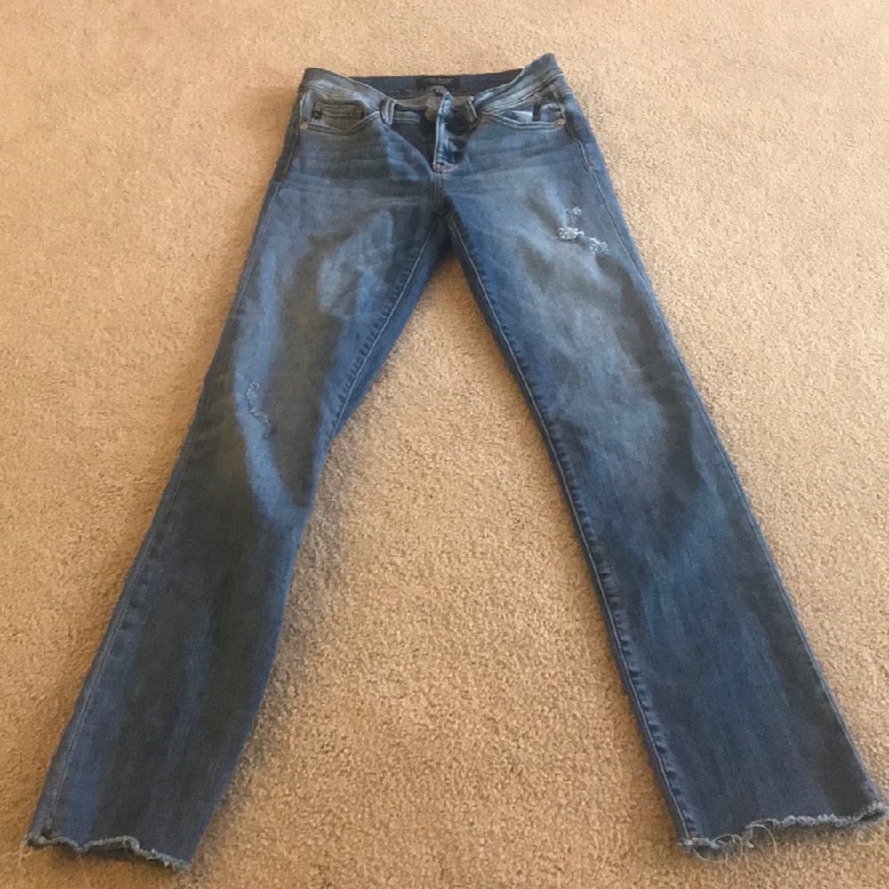Judy Blue Women's Straight Leg Jeans - Blue